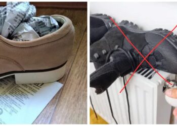 Senolių triukas: kaip per kelias valandas išdžiovinti peršlapusius batus be radiatoriaus