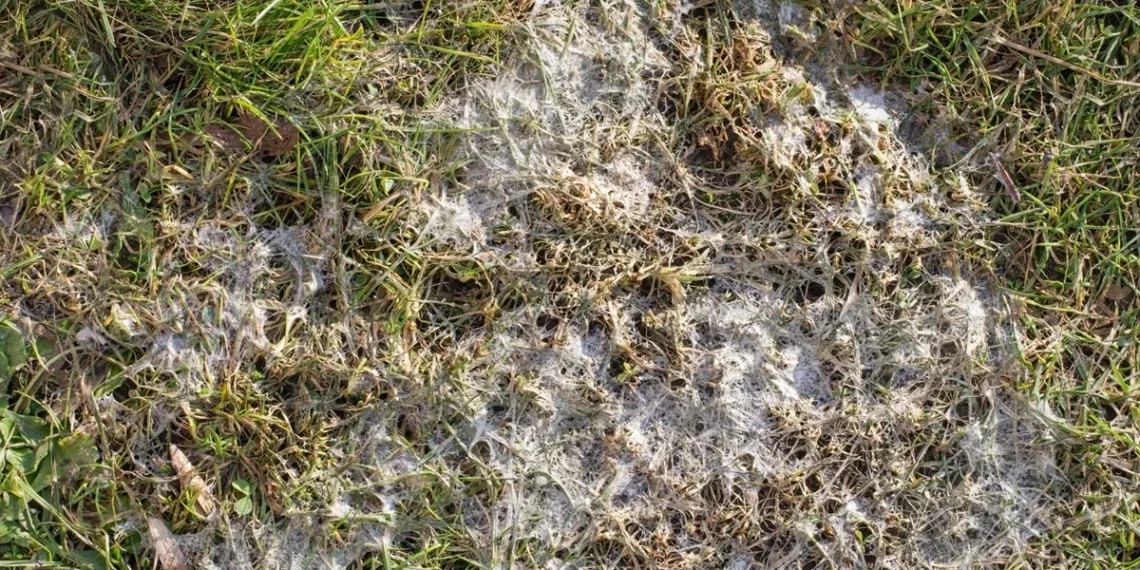 Po žiemos vejoje atsirado baltas pelėsis? Štai ko jokiu būdu negalima daryti