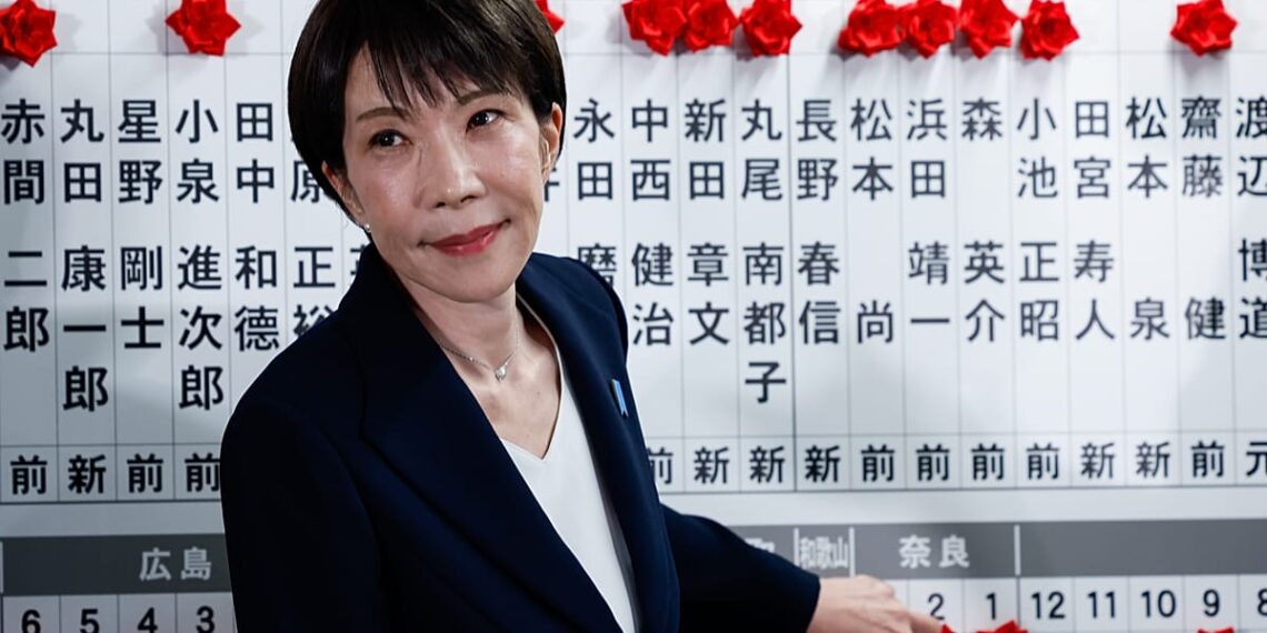 Po Takaichi rinkimų triumfo Azijos biržos kyla, bet JAV ateities sandoriai silpsta