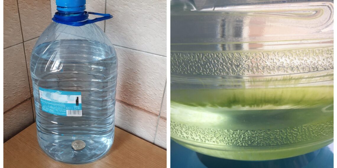 Vanduo butelyje ilgiau išlieka skaidrus? Triukas su sidabrine moneta