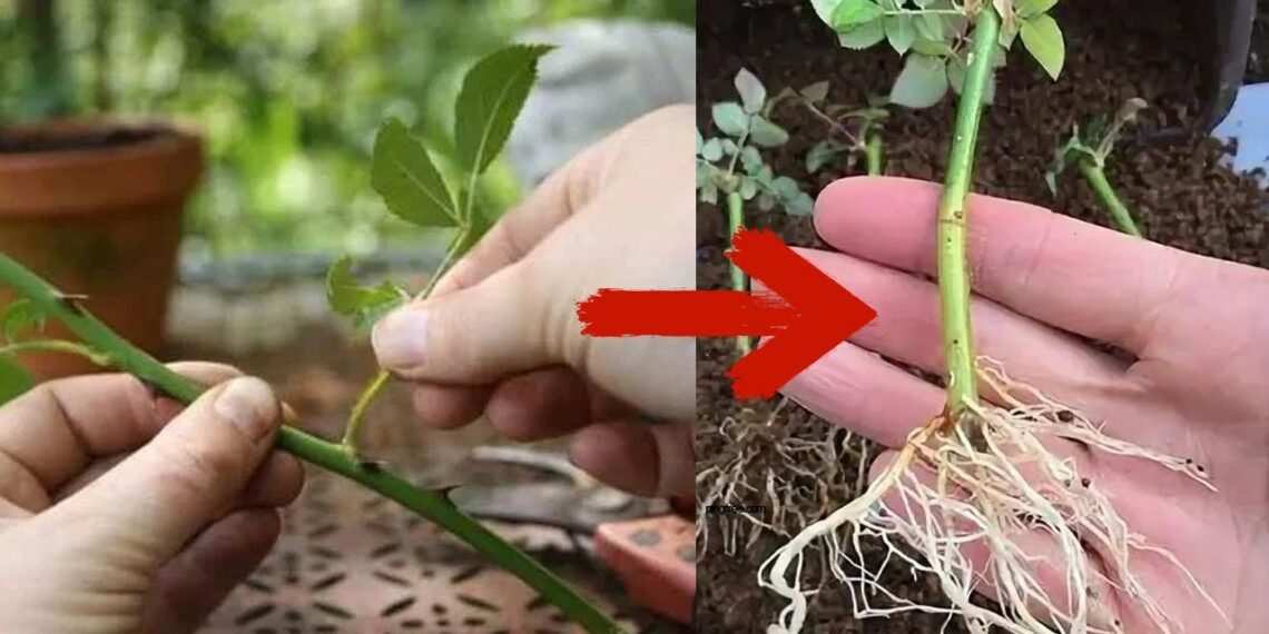 Netikėtas būdas dauginti rožes: butelis ir šaldytuvas vietoj vazonų