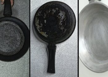 Be šveitimo ir vargo: paprastas būdas atnaujinti pridegusią keptuvę per 10 minučių