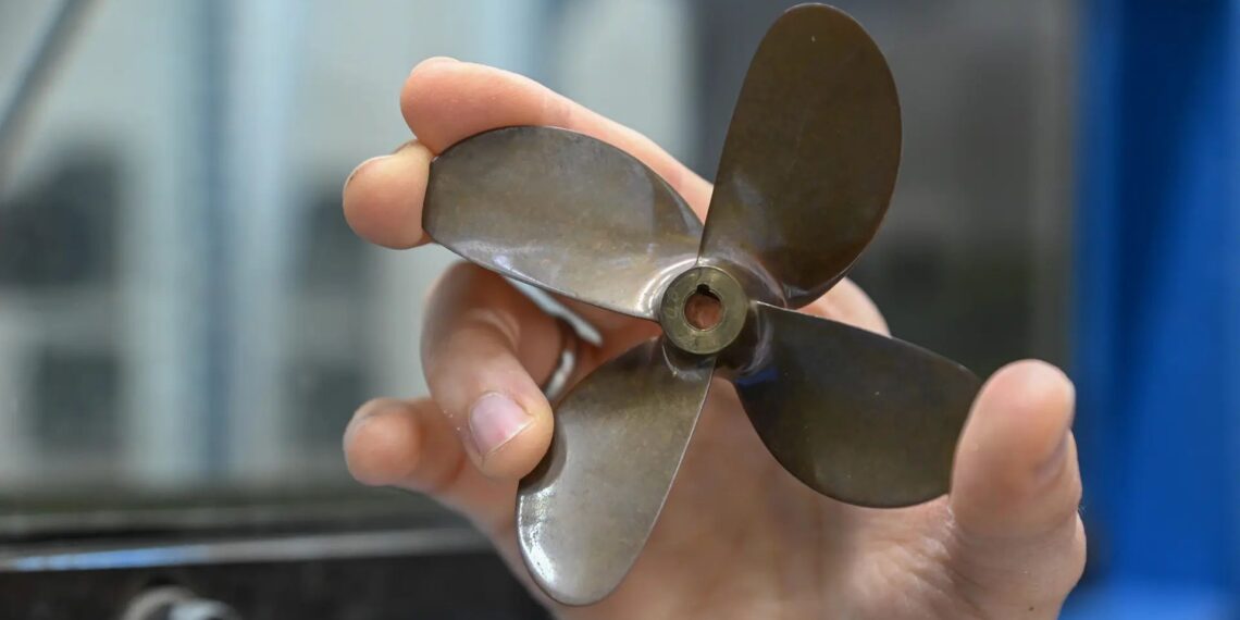 Mažiau triukšmo vandenynuose: naujas sraigtas keičia žaidimo taisykles