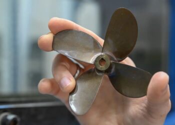 Mažiau triukšmo vandenynuose: naujas sraigtas keičia žaidimo taisykles