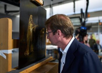 Amsterdame rastas šimtmečius dingusiu laikytas Rembrandto paveikslas