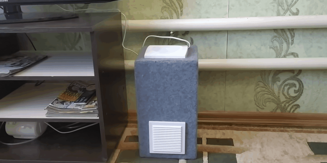 Iš garaže rastų detalių ji susikūrė oro valytuvą – dulkių namuose gerokai sumažėjo