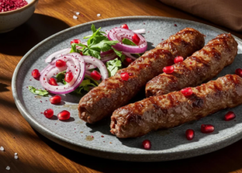 Kaip pagaminti sultingą kebabą be šašlykinės? Šis receptas gali nustebinti