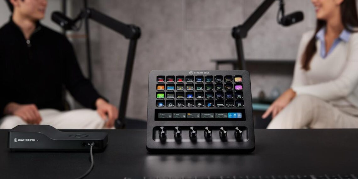 Pristatytas atnaujintas „Elgato Stream Deck Plus XL“: nauji slankikliai ir ratukai kūrėjams