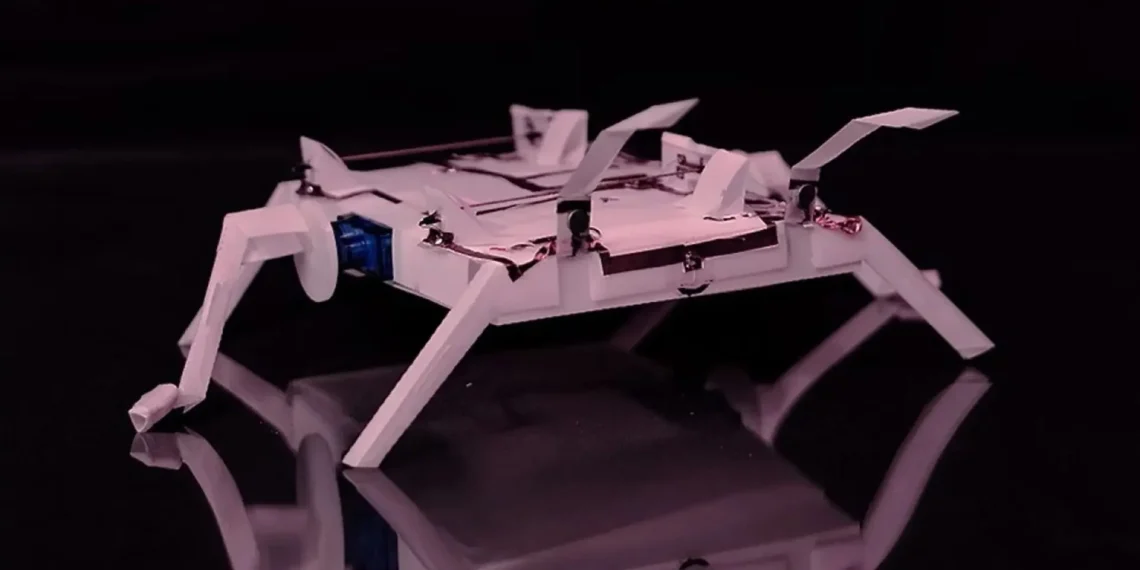 Vabalo dydžio robotas stebina: pašoka 188 kartus ir pakelia 1700 kartų sunkesnį svorį