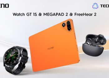 „TECNO“ pristatė naują įrenginių trio: ką siūlo „MegaPad 2“, „Watch GT 1S“ ir „FreeHear 2“?